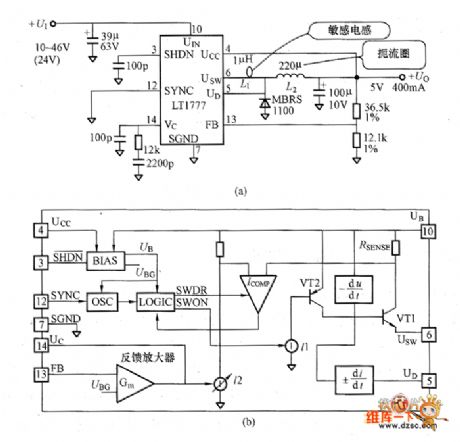 Low Noise Convertor Circuit Composed Of LT1777