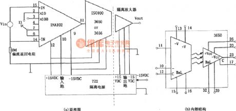 The precise separating instrument amplifier (INA102)
