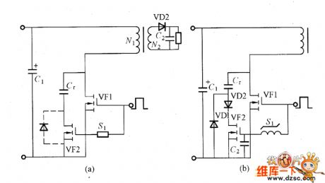 Absorbing Capacitor Charging And Discharging Control Circuit