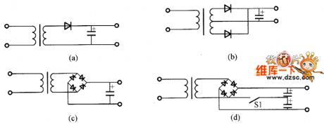 Capacitance Input Type Rectifier Circuit