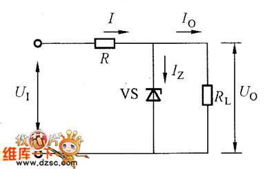 Basic Voltage Regulator Composed Of Zener Diode