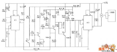 Production volume automatic counter circuit diagram 3
