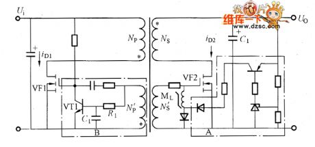 RCC Power Practical Circuit Using Synchronous Rectification