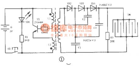 The electric mosquito dispeller