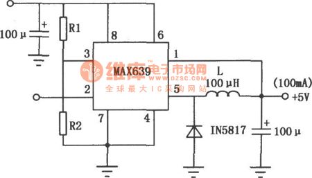 The MAX639 multi-functional switch integrated stabilizer