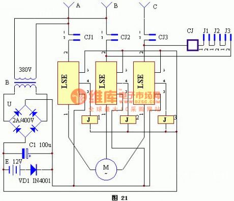 The motor protector circuit