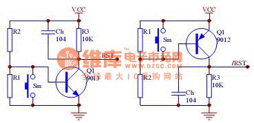 The single machine reset circuit