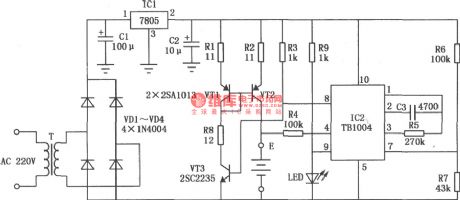 Charge Display Circuit Composed of TB1004
