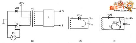 Grid Electrode Driving Circuit By Using Pulse Transformer