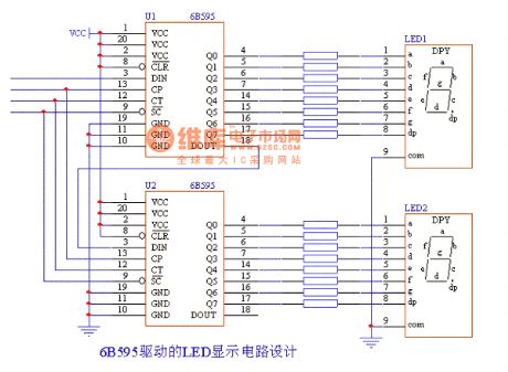 LED-driven LED Display Circuit Design