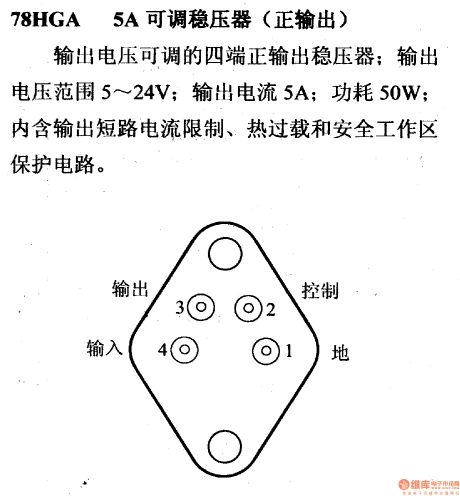 The regulator: DC-DC circuit, power supply monitor pin and its main features 78HGA