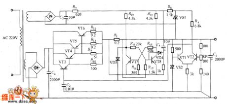 DC Regulator Power Circuit With Short Circuit Protection