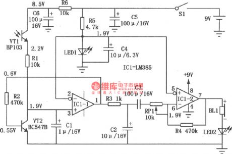 Staff Approaching Detector(LM385)