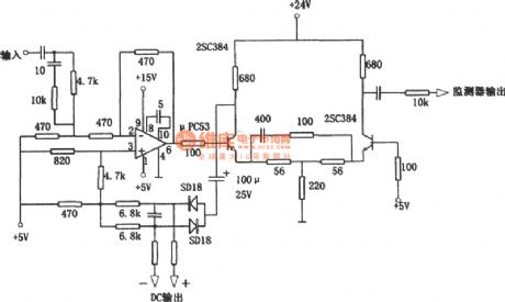 Broadband Linear Detection Circuit with Bandwidth of 10MHz