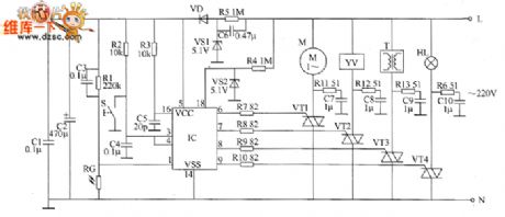 Industrial fuel oil furnace controller circuit diagram 2