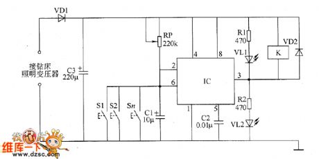 Drilling security controller circuit diagram