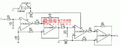 Four-order Low-pass Filter Circuit without Capacity Cell