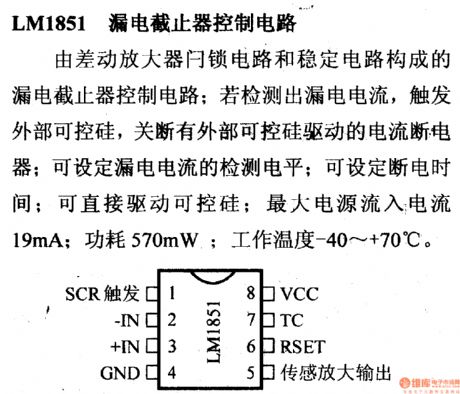 The regulator: DC-DC circuit, power supply monitor pin and its main features LM1851