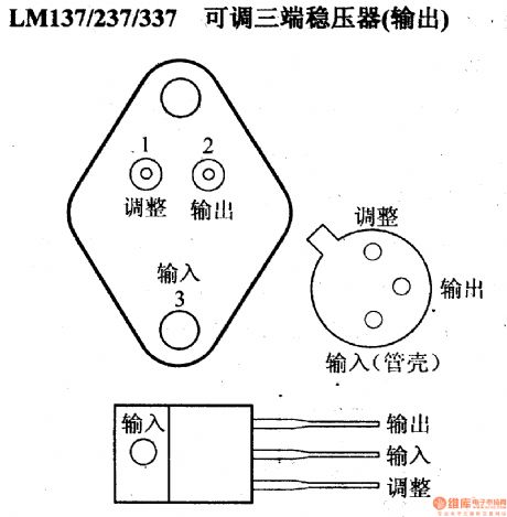 The regulator: DC-DC circuit, power supply monitor pin and its main features LM137/237/337