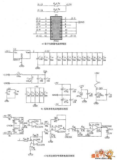 Permanent magnet brushless DC motor control circuit diagram