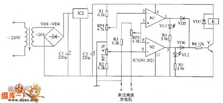 Up / down machine motor overruning brake controller circuit diagram