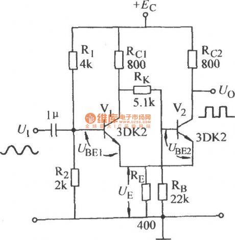 Emitter coupled bistable circuit