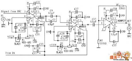 Gain control circuit diagram