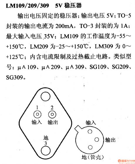 The regulator: DC-DC circuit, power supply monitor pin and its main features LM109/209/309