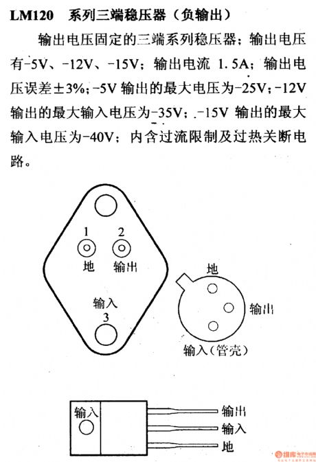 The regulator: DC-DC circuit, power supply monitor pin and its main features LM120