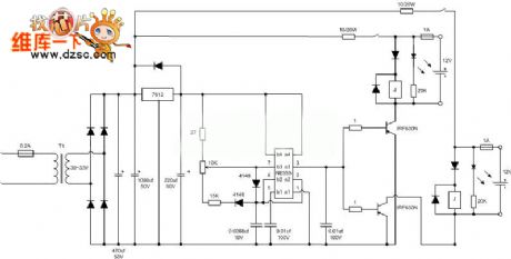 Battery restorer schematic diagram