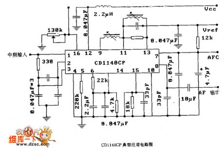 CDll4CP typical application circuit diagram