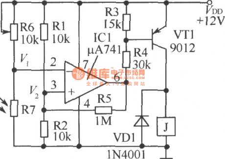 precise optical and black control circuit