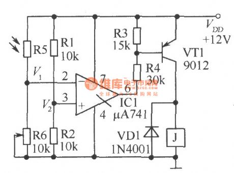precise optical control circuit