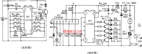 Ceiling fan infrared remote control circuit (1)