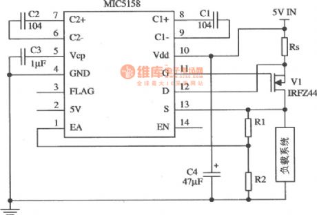 MIC5158 constant current source circuit