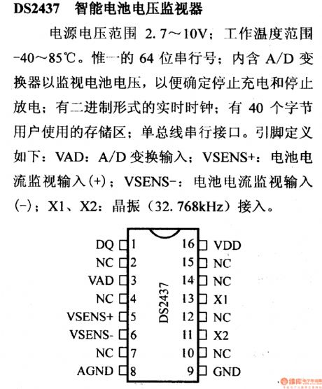 The regulator: DC-DC circuit and power supply monitor pin and its main features DS2437