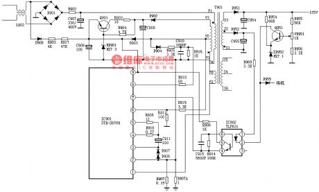 Hitachi A1PM8C power supply circuit