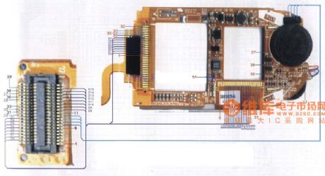 Konka R878 mobile phone cable connection figure