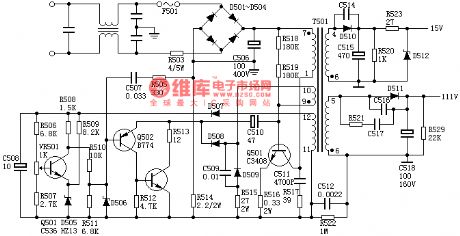 Hitachi NP84C power supply circuit