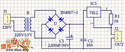 Charger principle circuit diagram
