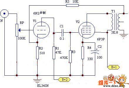 6p3p push-pull circuit diagram