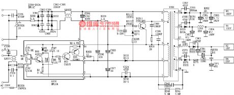 Sanyo 83P power supply circuit