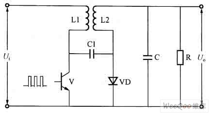 Inductively coupled CUK power conversion circuit