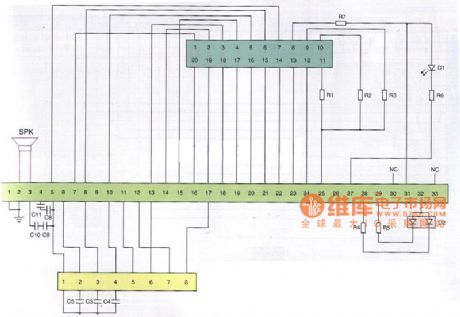 Kyocera KZ820 phone cable circuit diagram