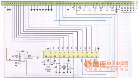 Haier To WenXing 1000 mobile cable schematic diagram