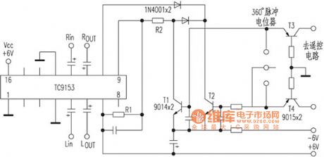 Jianlong AV320 Power Amplifier Volume Automatically Increasing Repairing Circuit