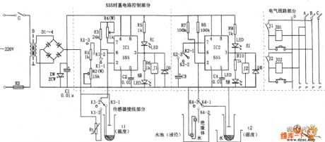Temperature And Humidity, Liquid Level Multipurpose Automatic Controller Circuit