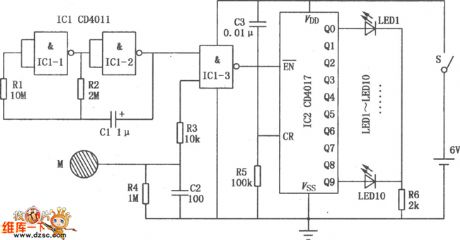 Electronic ERNIE Device Circuit