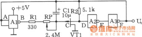 Ultra-low frequency pulse generator circuit