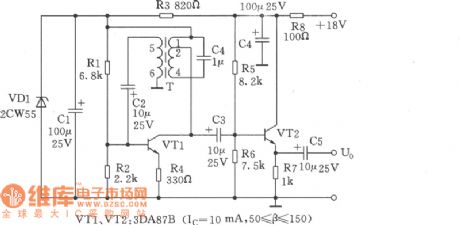 450 audio signal generator circuit